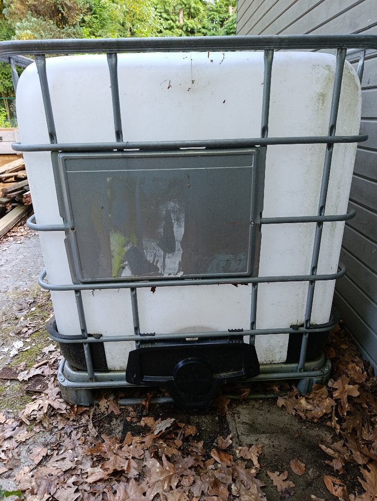 IBC container, 150 liter of meer, Ophalen, Gebruikt, Met kraantje