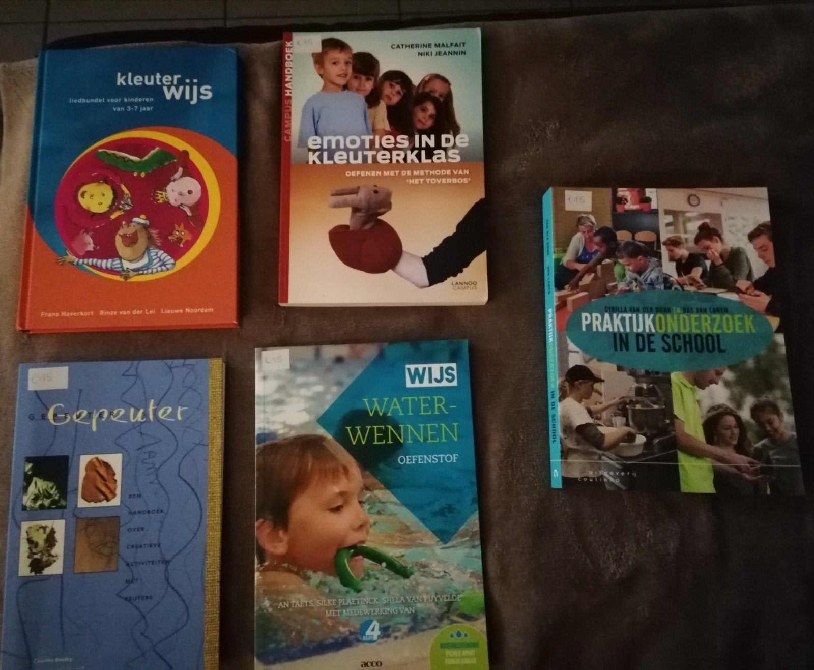 leerboeken kleuteronderwijs (Bachelor), Boeken, Ophalen