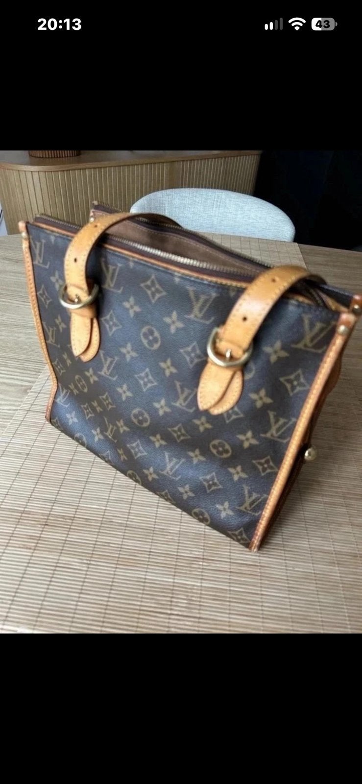 Sac Louis Vuitton, Bijoux, Sacs & Beauté, Enlèvement ou Envoi, Utilisé, Brun, Sac à main