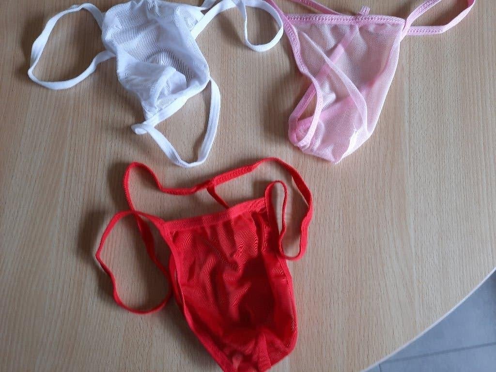 3 string légèrement translucide, Vêtements | Hommes, Sous-vêtements, Slip, Autres couleurs, Enlèvement ou Envoi