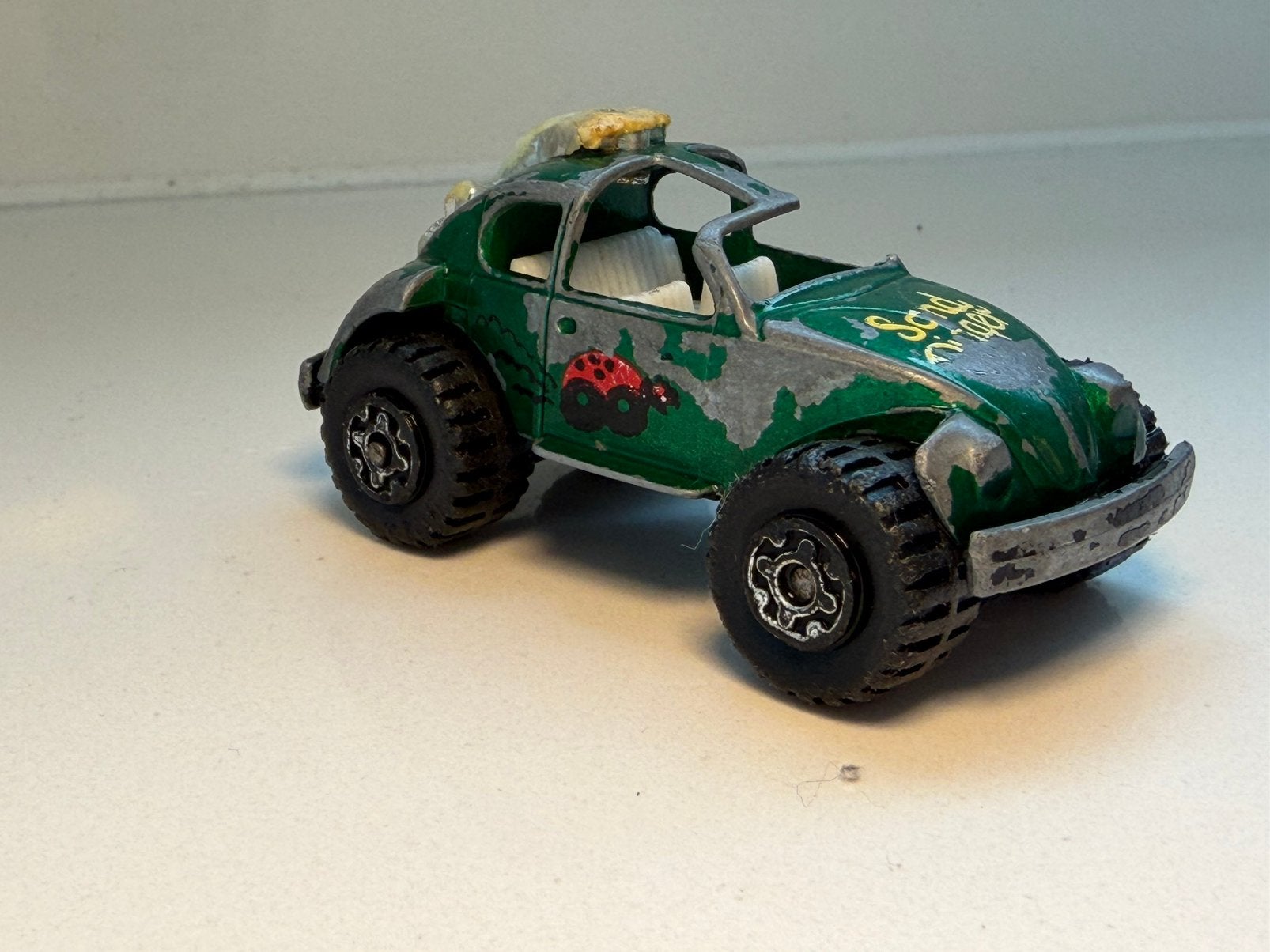 Matchbox Dune Man Sand Digger Diecast Car Vintage 1983, Enlèvement ou Envoi, Utilisé