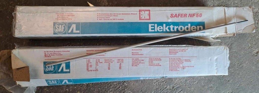 Electrodes de soudage SAFER NF 50 - Ø 3.15 - basique, Bricolage & Construction, Enlèvement