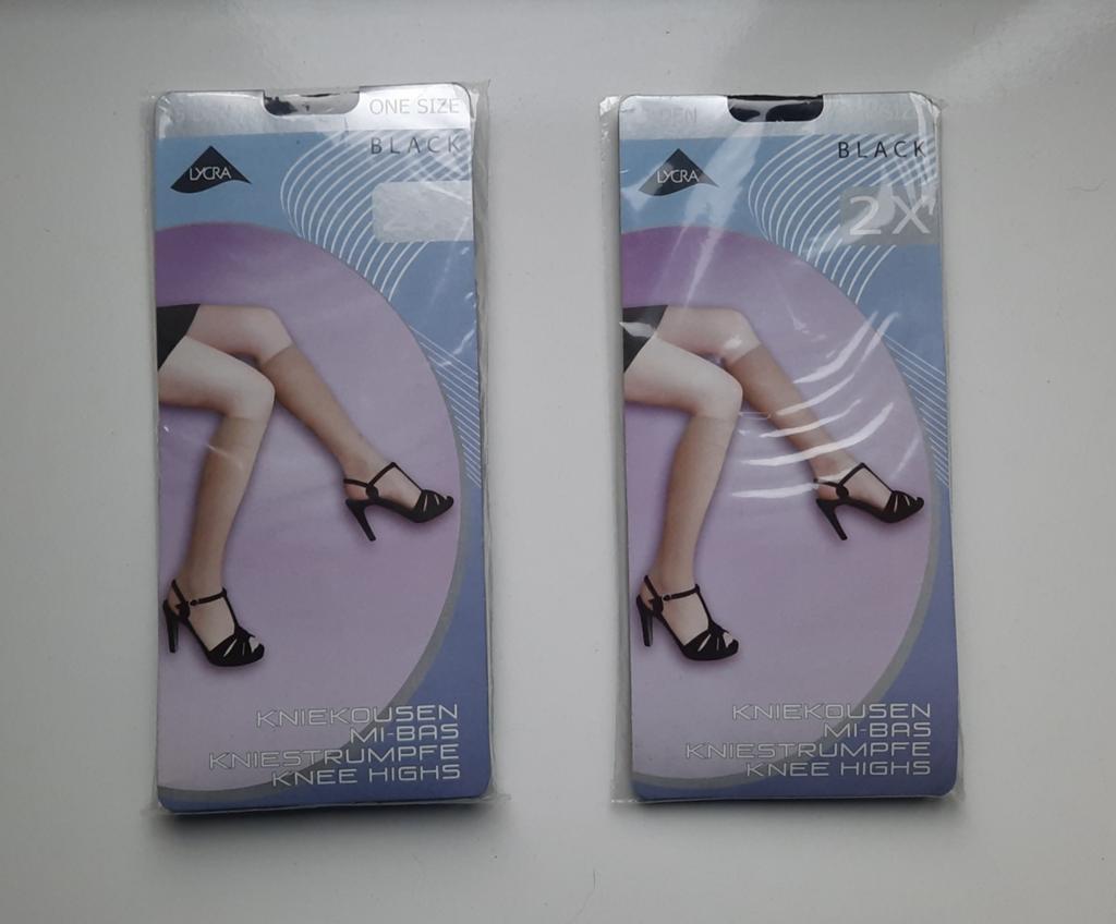 Chaussettes « OneSize » noires, Enlèvement ou Envoi, Comme neuf, Noir, Panty