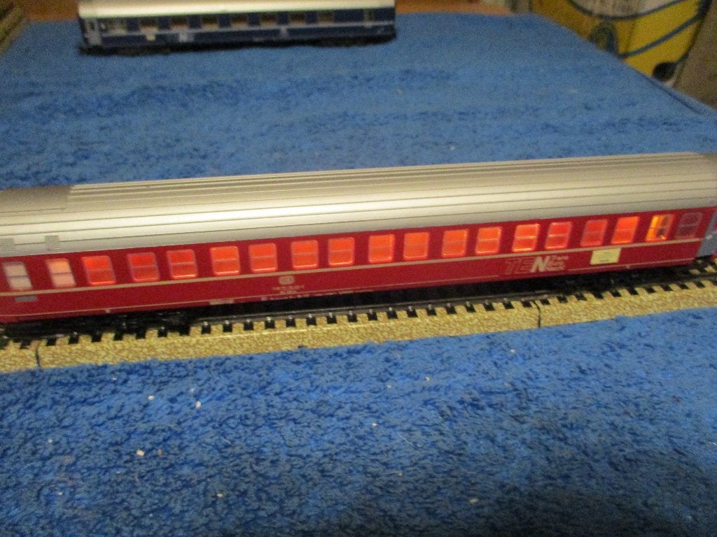 Marklin 4150 DB avec éclairage, Enlèvement ou Envoi, Utilisé, Wagon, Märklin