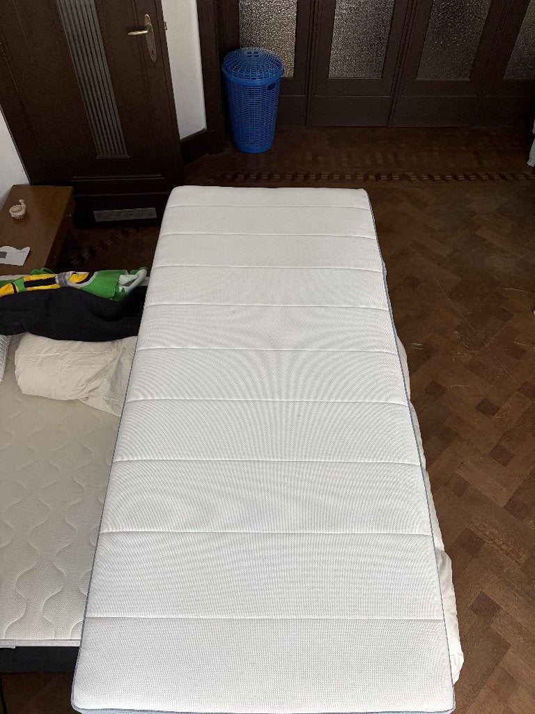 2 matelas 1 place Ikea VESTERÖY, Maison & Meubles, Chambre à coucher | Matelas & Sommiers, Comme neuf, Matelas, 90 cm, 200 cm