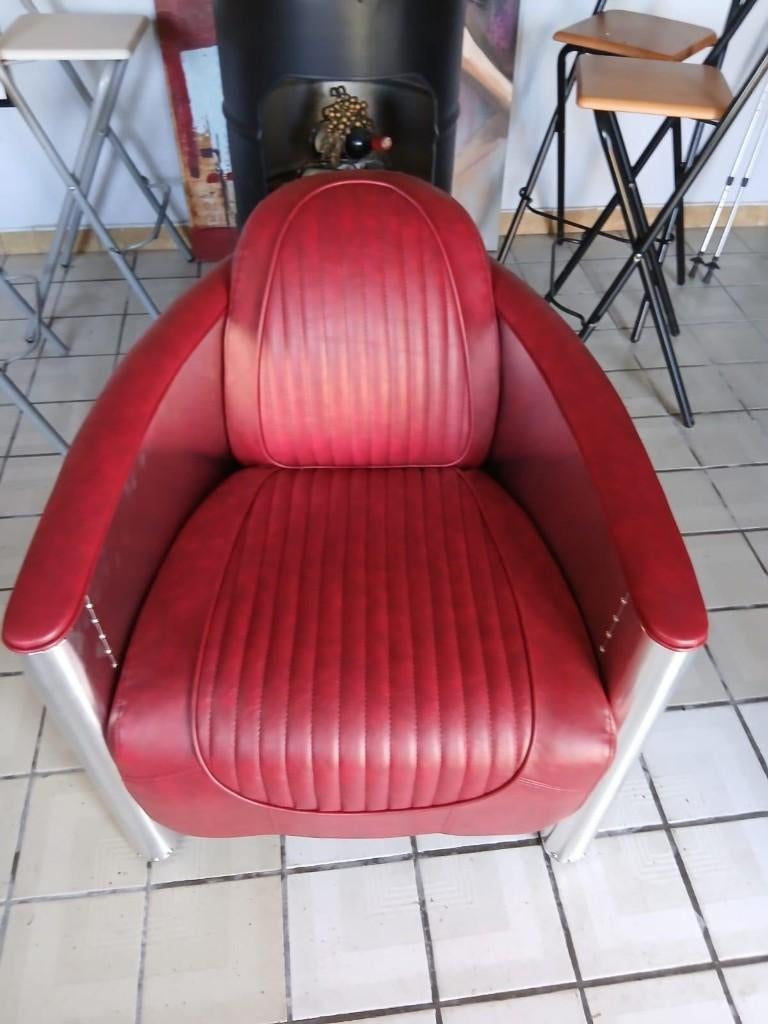 Aviator zetel, Enlèvement, 50 à 75 cm, Cuir, Neuf