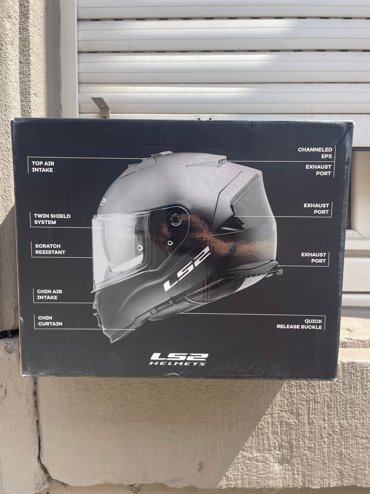LS2 motor helm, Motoren, Ophalen