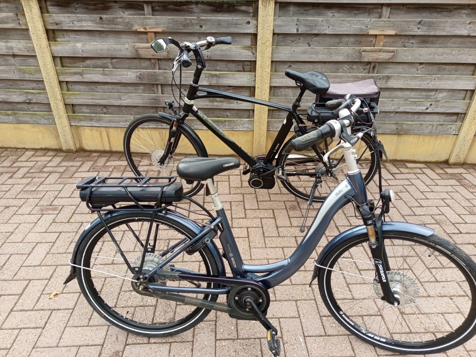 herenfiets Xl & damesfiets S electrische met Boschmotor, Vélos & Vélomoteurs, Vélos électriques, Enlèvement, Utilisé, Autres marques