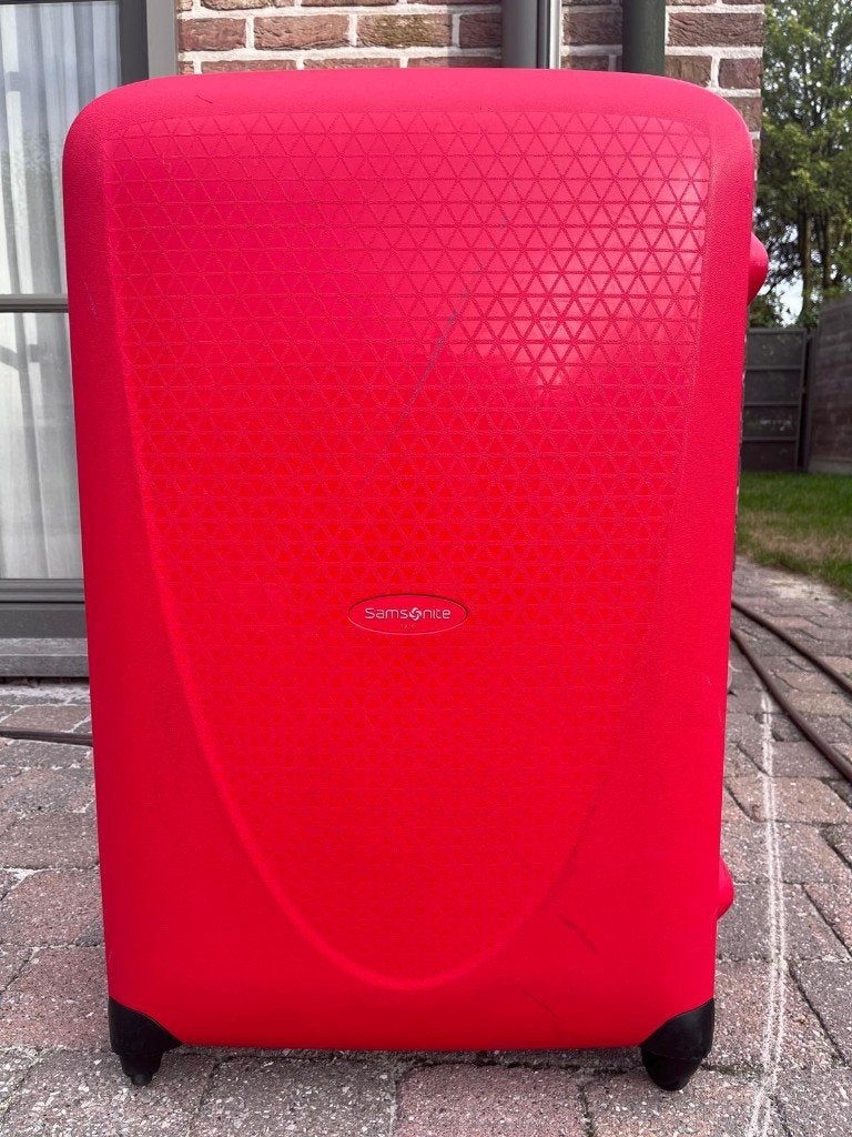 Samsonite Termo Young Spinner 85 cm/120L- heel goede staat!, Ophalen, Gebruikt, Hard kunststof, 70 cm of meer
