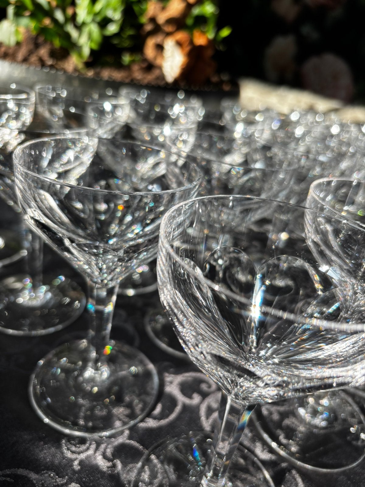 Echt kristallen glasservies, Antiek en Kunst, Ophalen