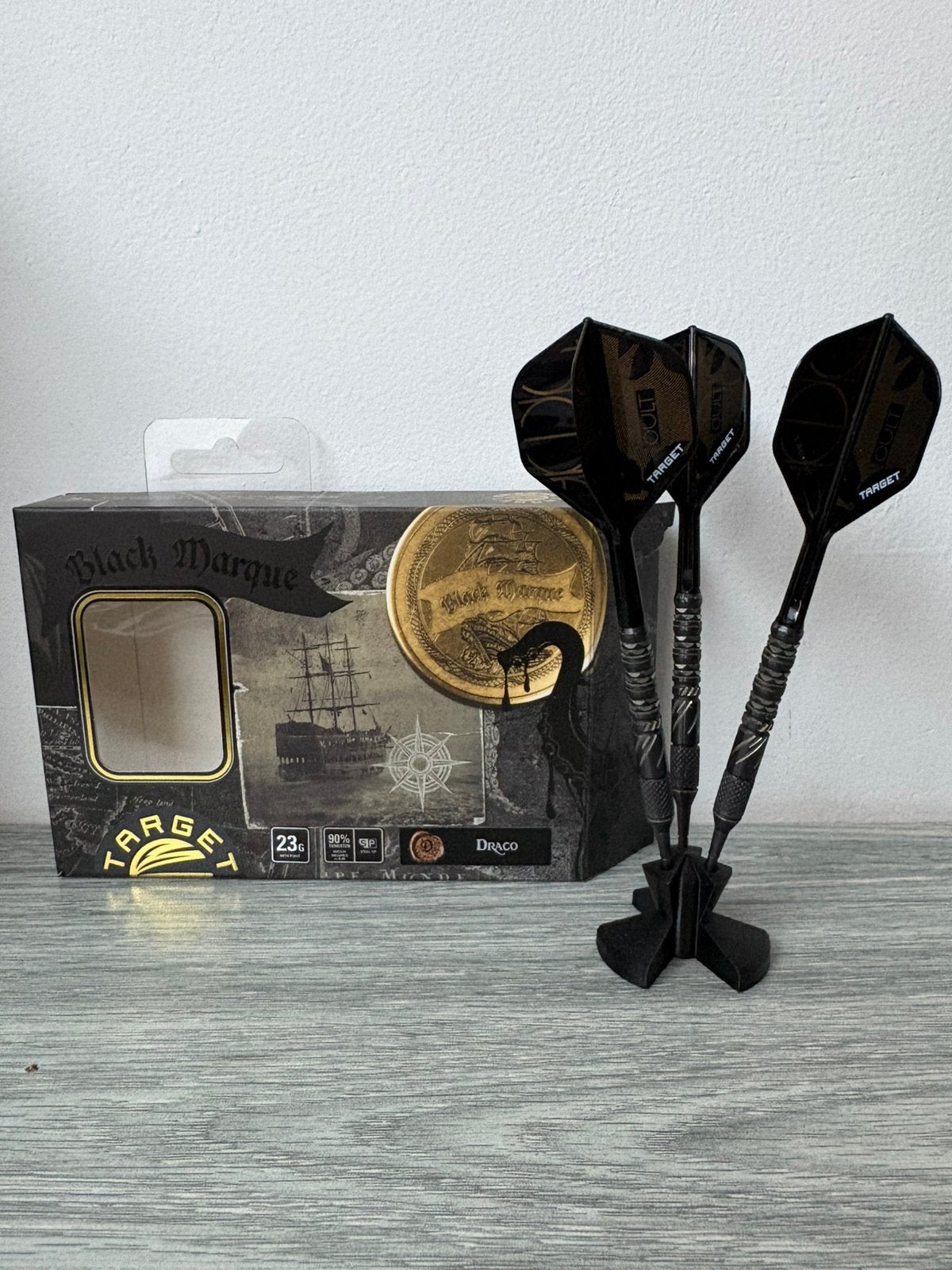 Target Japan Black Marque Draco Swiss Points 90% 23gr, Enlèvement ou Envoi, Comme neuf, Tubes