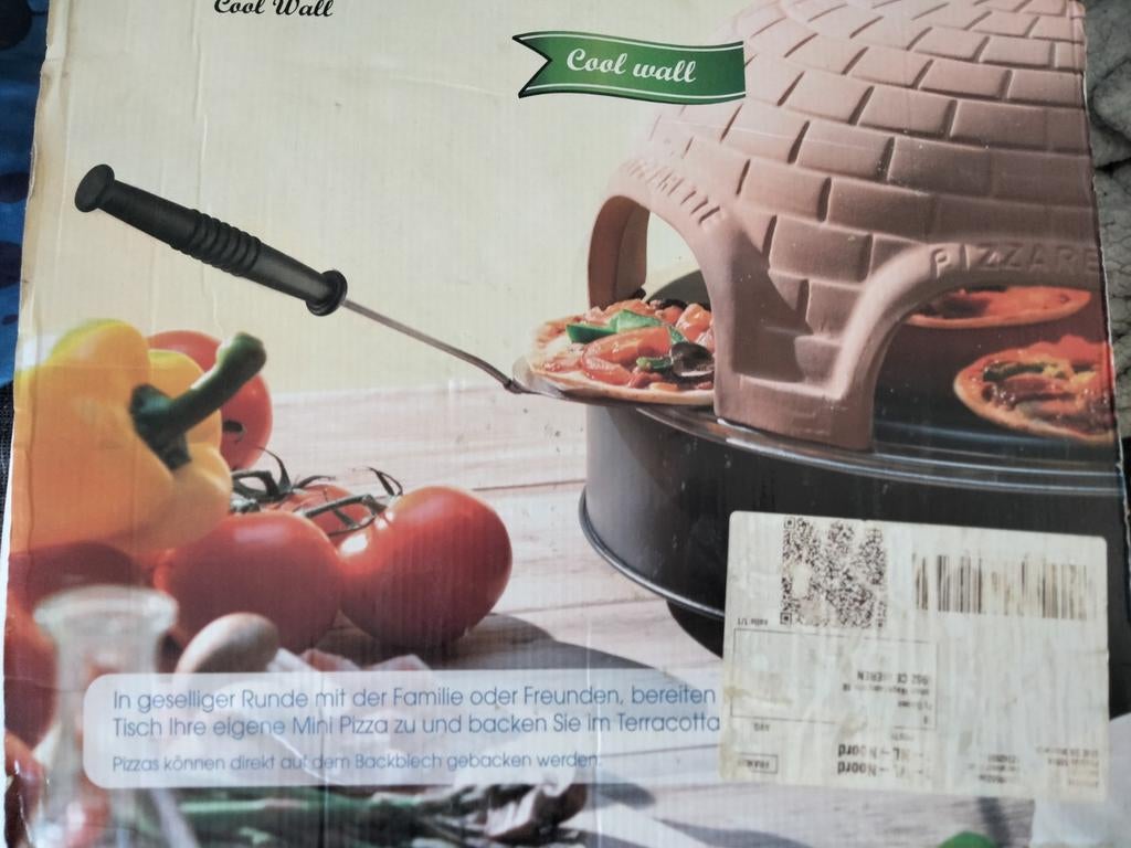 Pizza mini oven gezellig voor met kerst, Ophalen