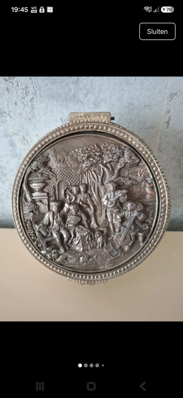 Boîte à bijoux vintage, Enlèvement ou Envoi