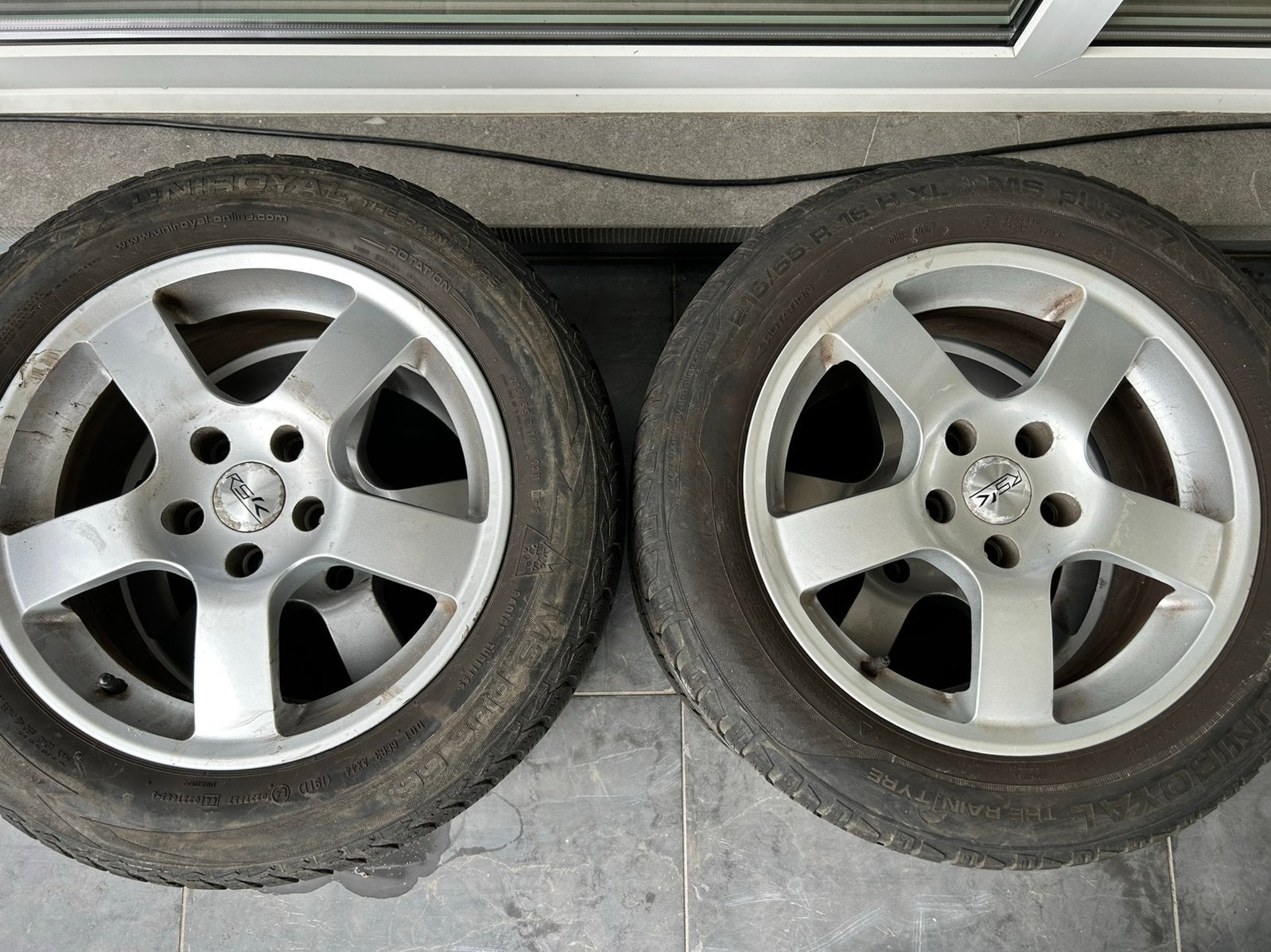 Set winterbanden op velg - voor FORD C-Max, Ophalen, 16 inch, Winterbanden, Band(en)