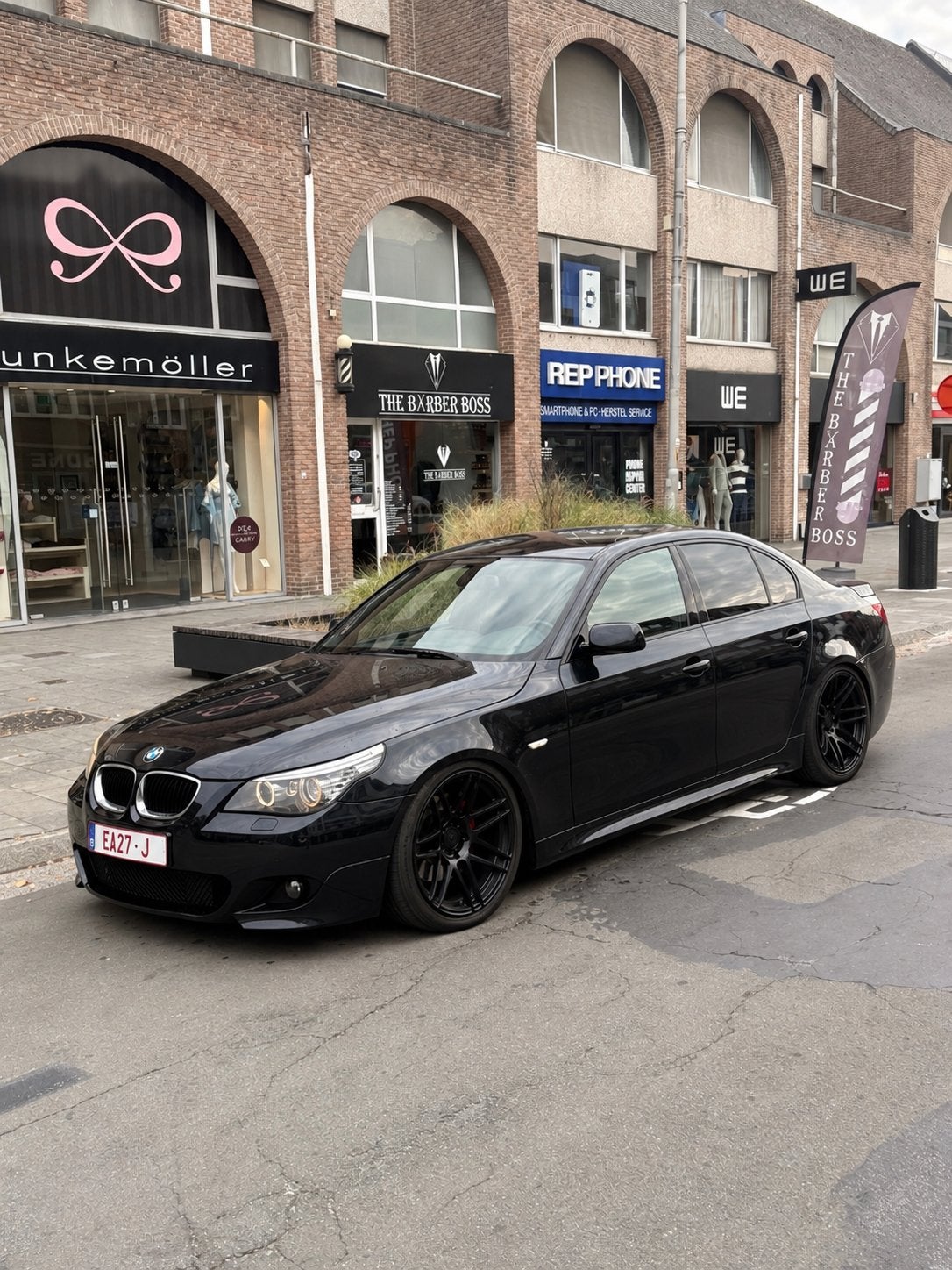 Bmw 525d lci, Automaat, Achterwielaandrijving, Zwart, Zwart