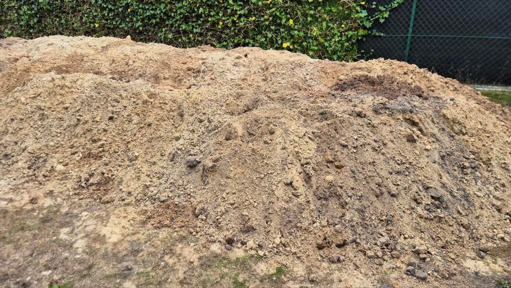 GRATIS geel - ophoog zand, Ophalen, Tuinaarde
