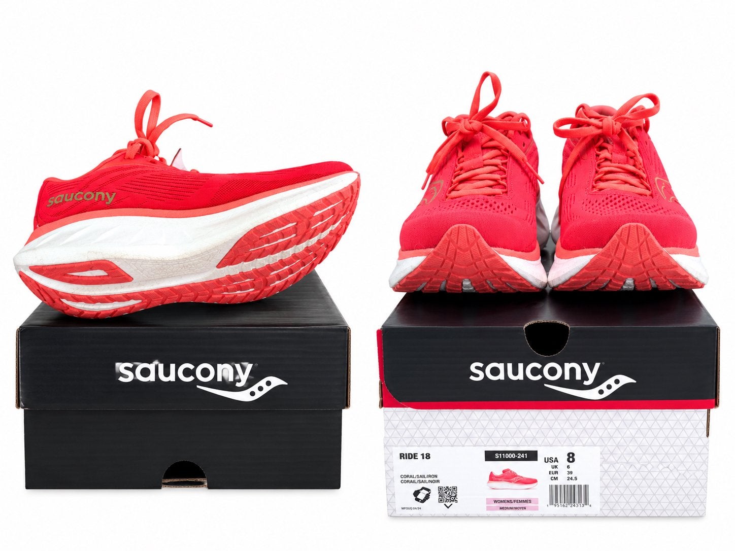 Saucony ride 18, Course à pied, Enlèvement ou Envoi, Chaussures de course à pied, Saucony