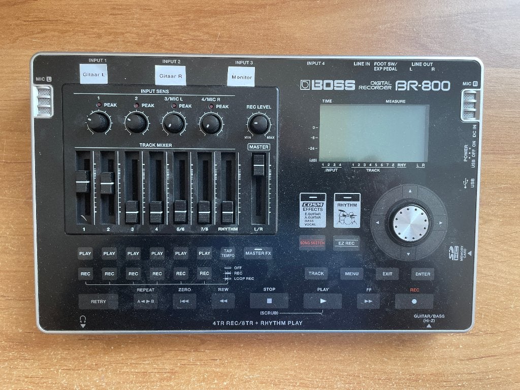 Boss BR-800 draagbare digitale recorder, Ophalen of Verzenden, Gebruikt