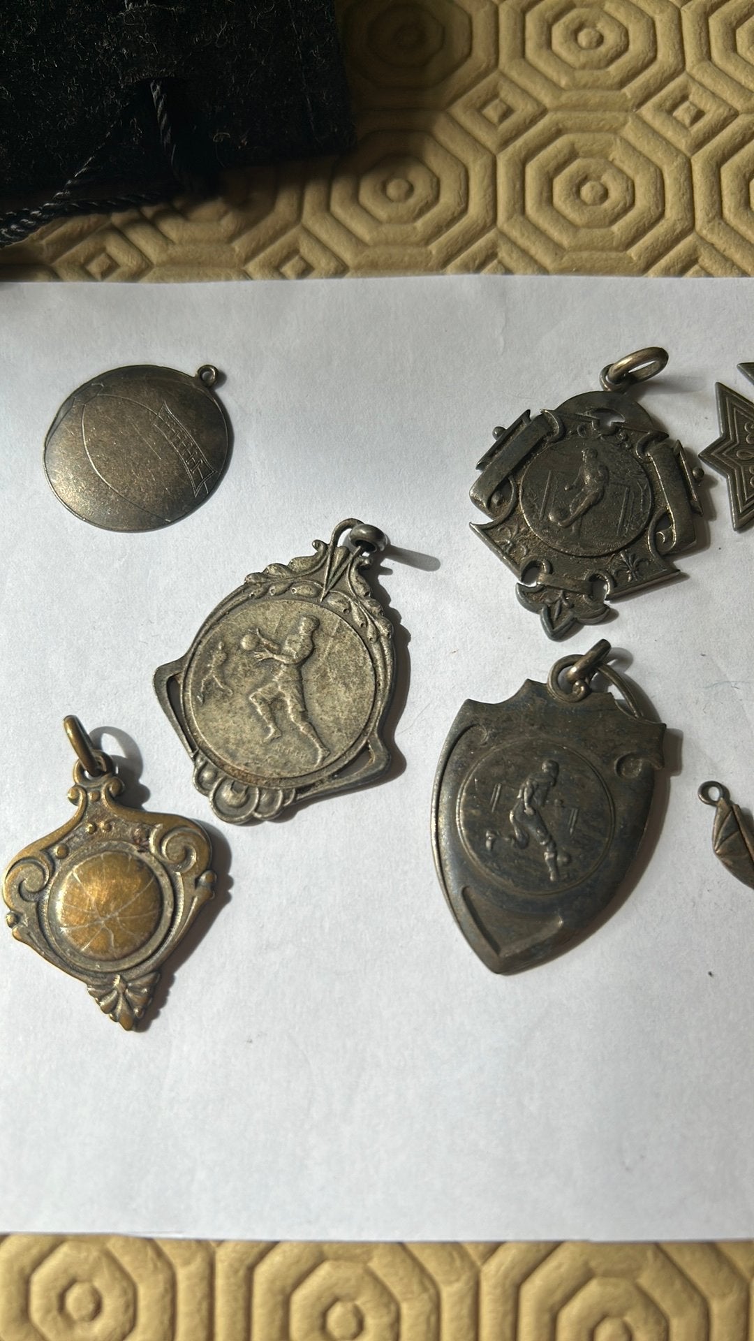 Anciennes  médailles de sport, Timbres & Monnaies, Pièces & Médailles, Enlèvement, Autres matériaux