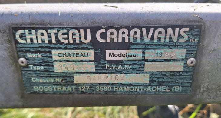Chateau Cantara 948 caravan opknapper of voor onderdelen, Caravans en Kamperen, Particulier, Chateau