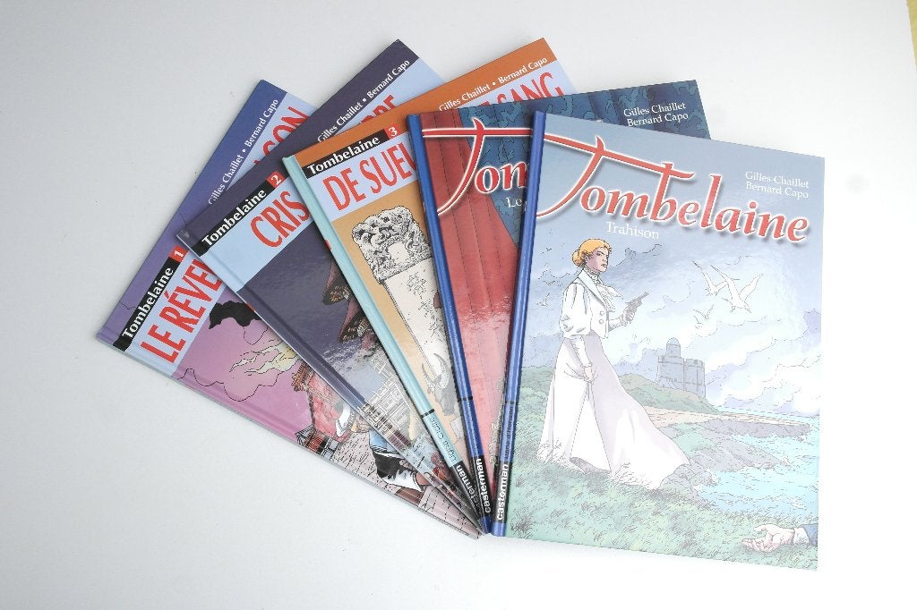 Bd TOMBELAINE tomes 1 à 5 (EO tbe) de CAPO, Livres, BD, Enlèvement ou Envoi, Série complète ou Série, CAPO / CHAILLET, Utilisé