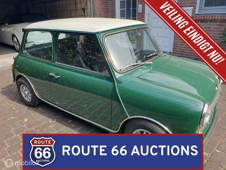 Mini Cooper S Mk III | 1971 | Route 66 Auctions, Autos, Achat, Entreprise, Boîte manuelle, Autre carrosserie