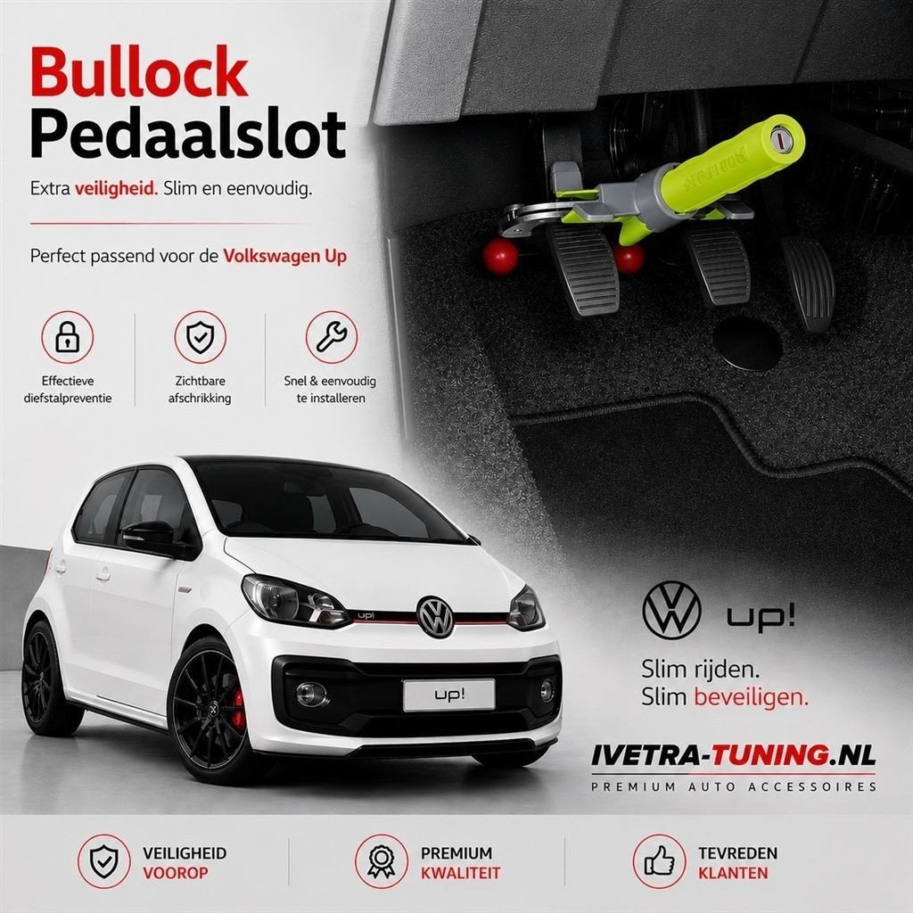 Pedaalslot Volkswagen Up | Handgeschakeld, Ophalen of Verzenden, Nieuw