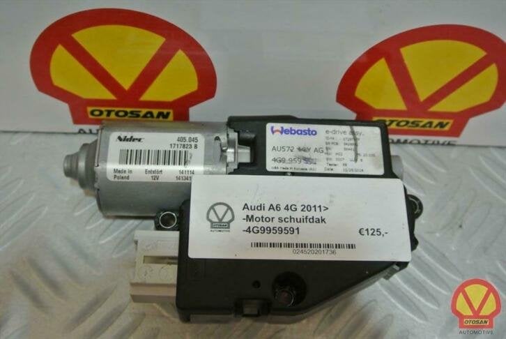 moteur audi a6 4g schuifdak 4g9959591, AUDI AG, Auto-Union-Strasse 1
85045  Ingolstadt, DE, Audi, Utilisé