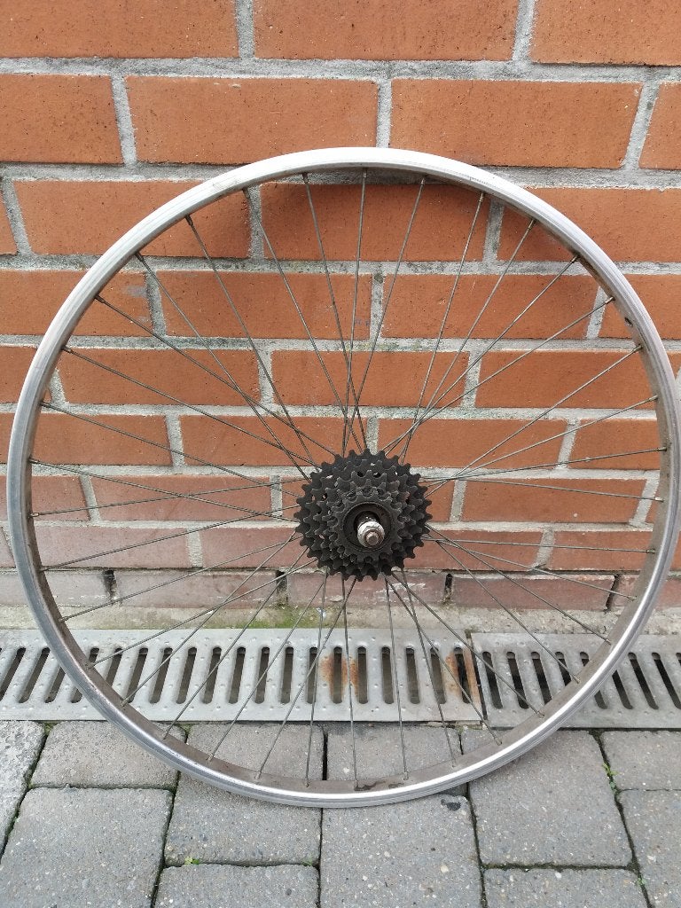 achterwiel 26 inch, Gebruikt, Staal, Mountainbike, Ophalen