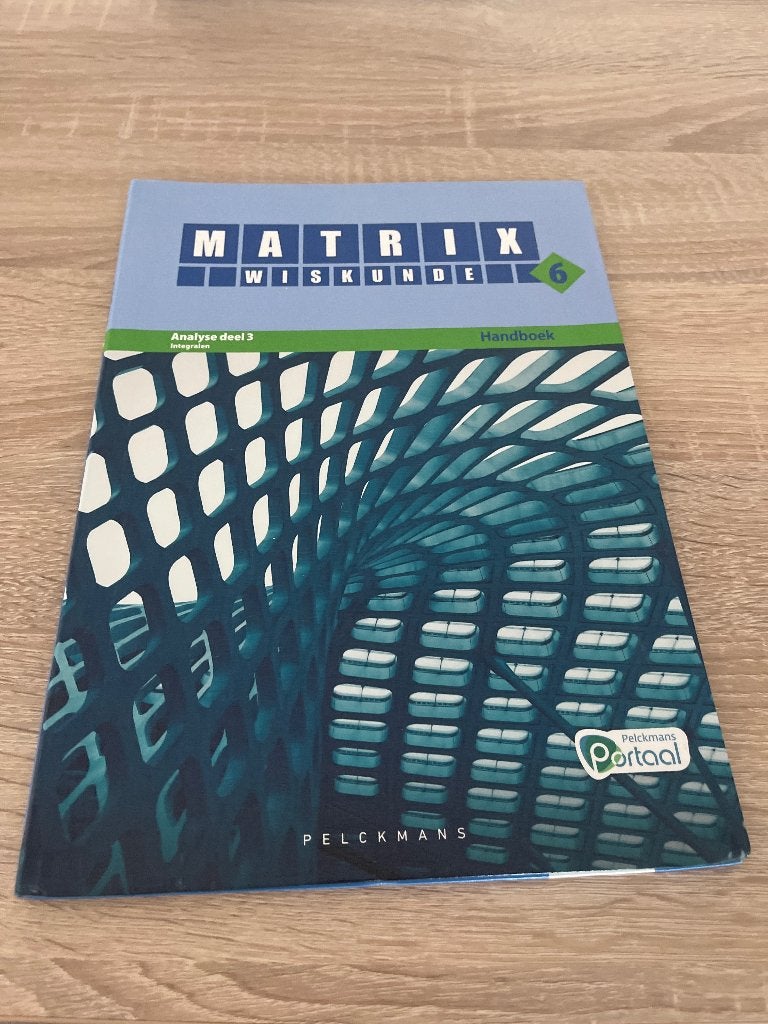 Matrix Analyse deel 3, Livres, Livres scolaires, Comme neuf, Enlèvement, Secondaire, Pelckmans