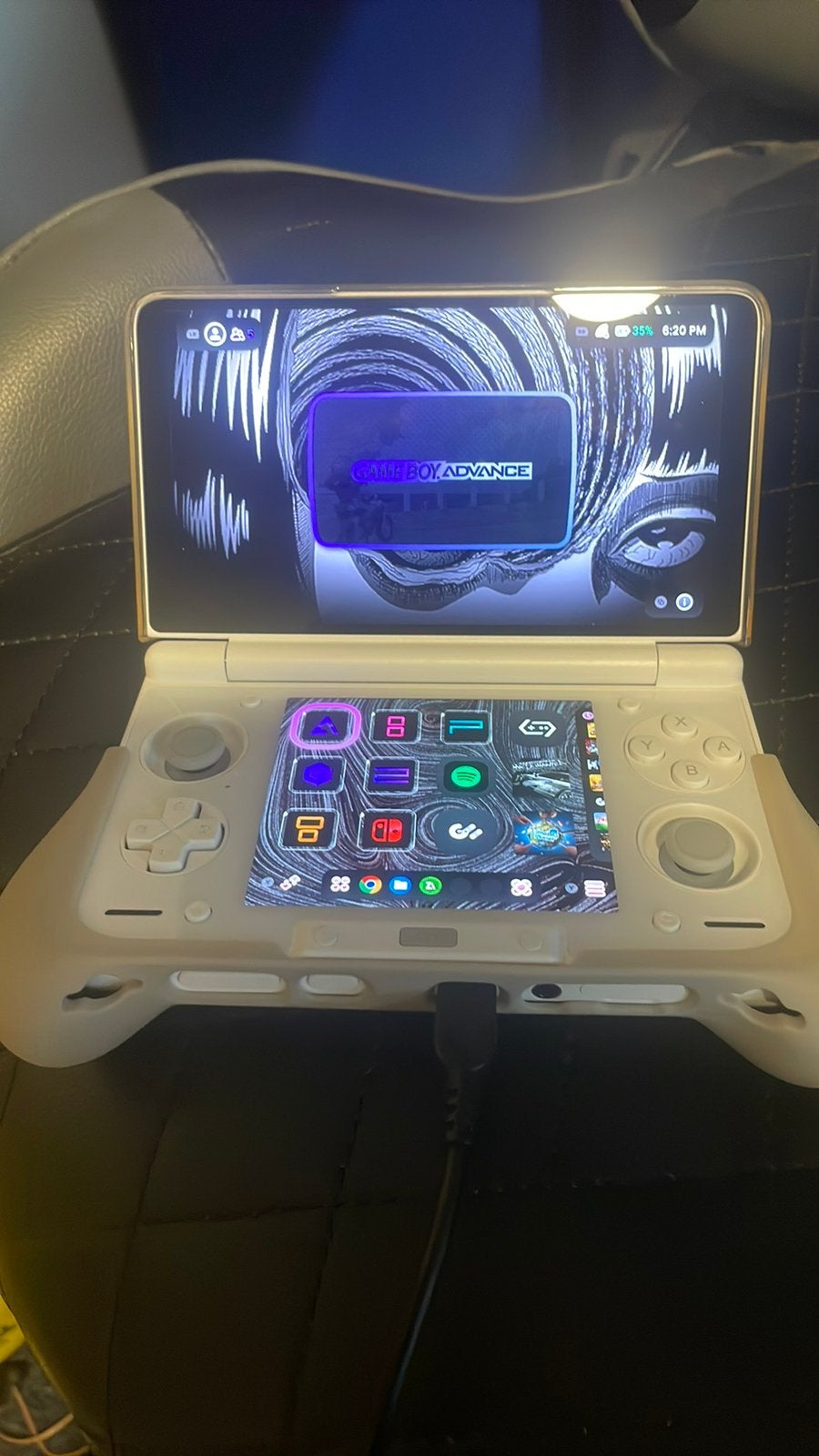 Ayn thor pro wit + accessoires, Games en Spelcomputers, Ophalen of Verzenden, Zo goed als nieuw