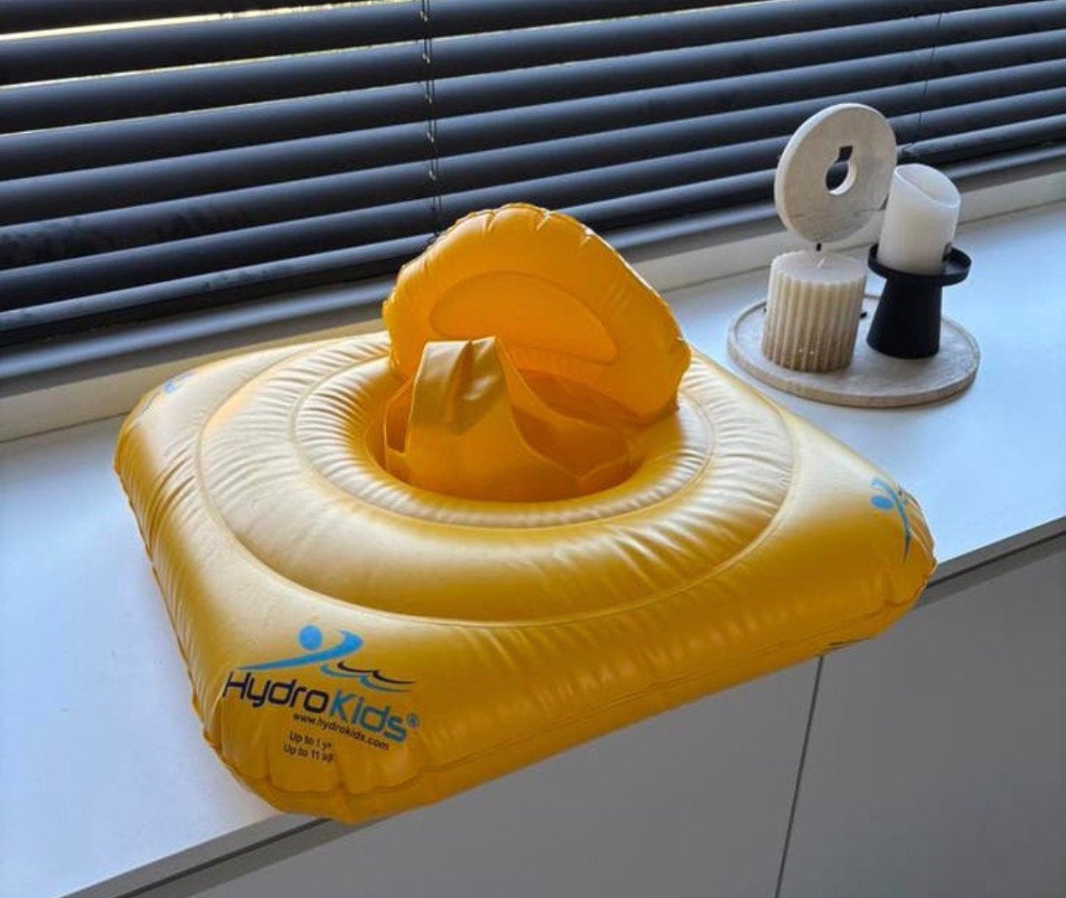 Zwemband voor baby’s, Ophalen