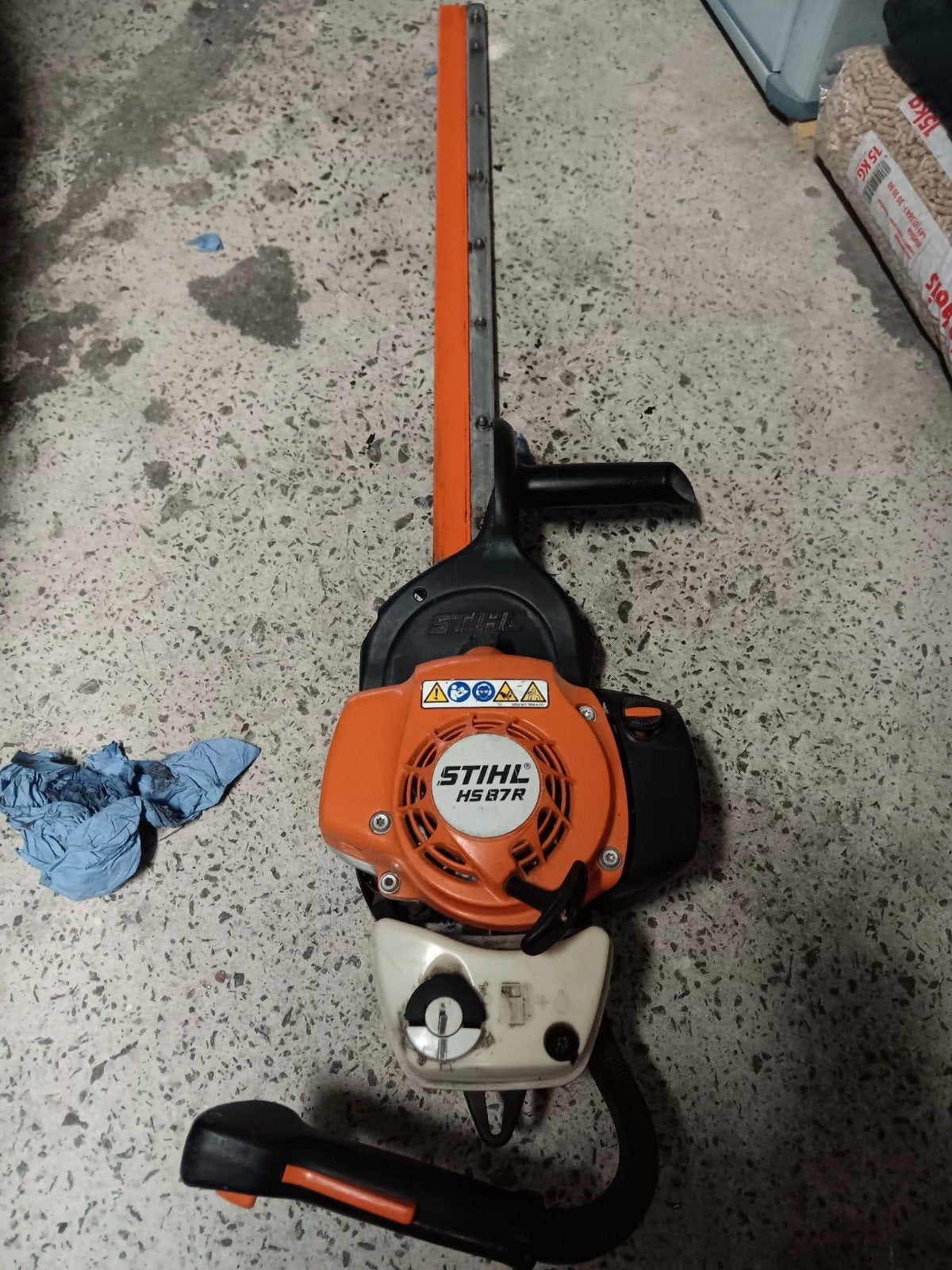 stihl 87r, Jardin & Terrasse, Enlèvement, Utilisé, Essence, STIHL