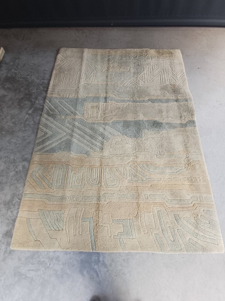 tapis, 200 cm ou plus, Bleu, 150 à 200 cm, Enlèvement