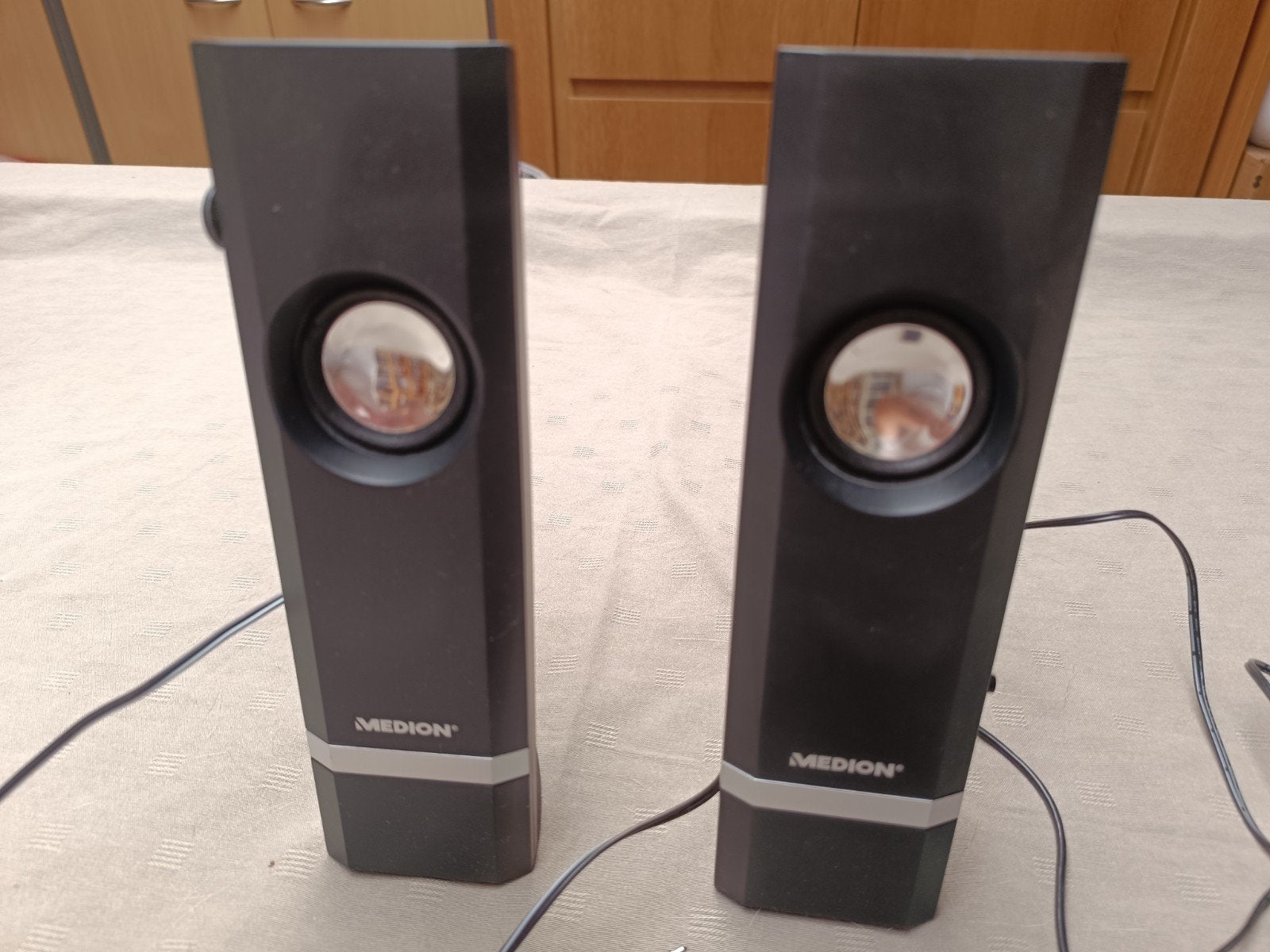 Speakers Medion 5 Watt, Computers en Software, Pc speakers, Ophalen, Gebruikt, Speakers Medion