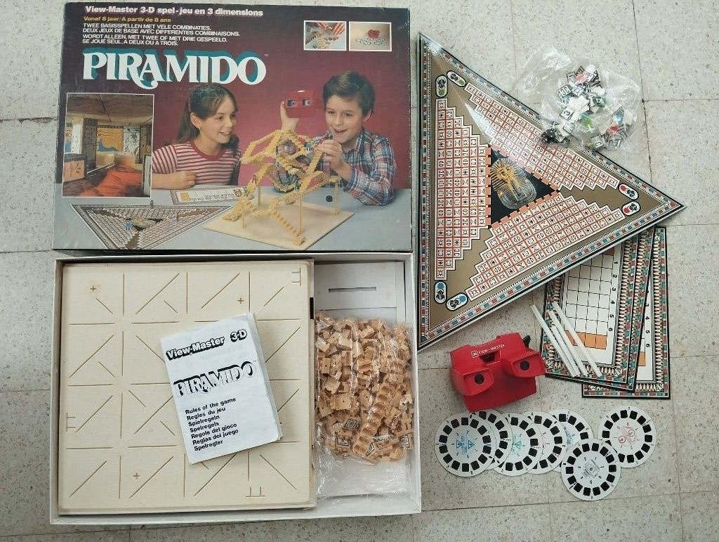 Piramido Vintage View Master spel, Ophalen of Verzenden