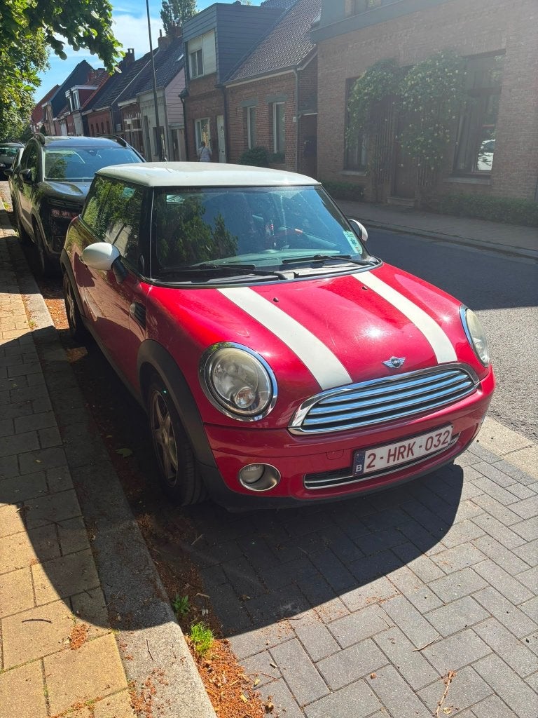 Mini cooper 2008, Auto's, Mini, Automaat, Parkeersensor, 1600 cc, Leder en Stof