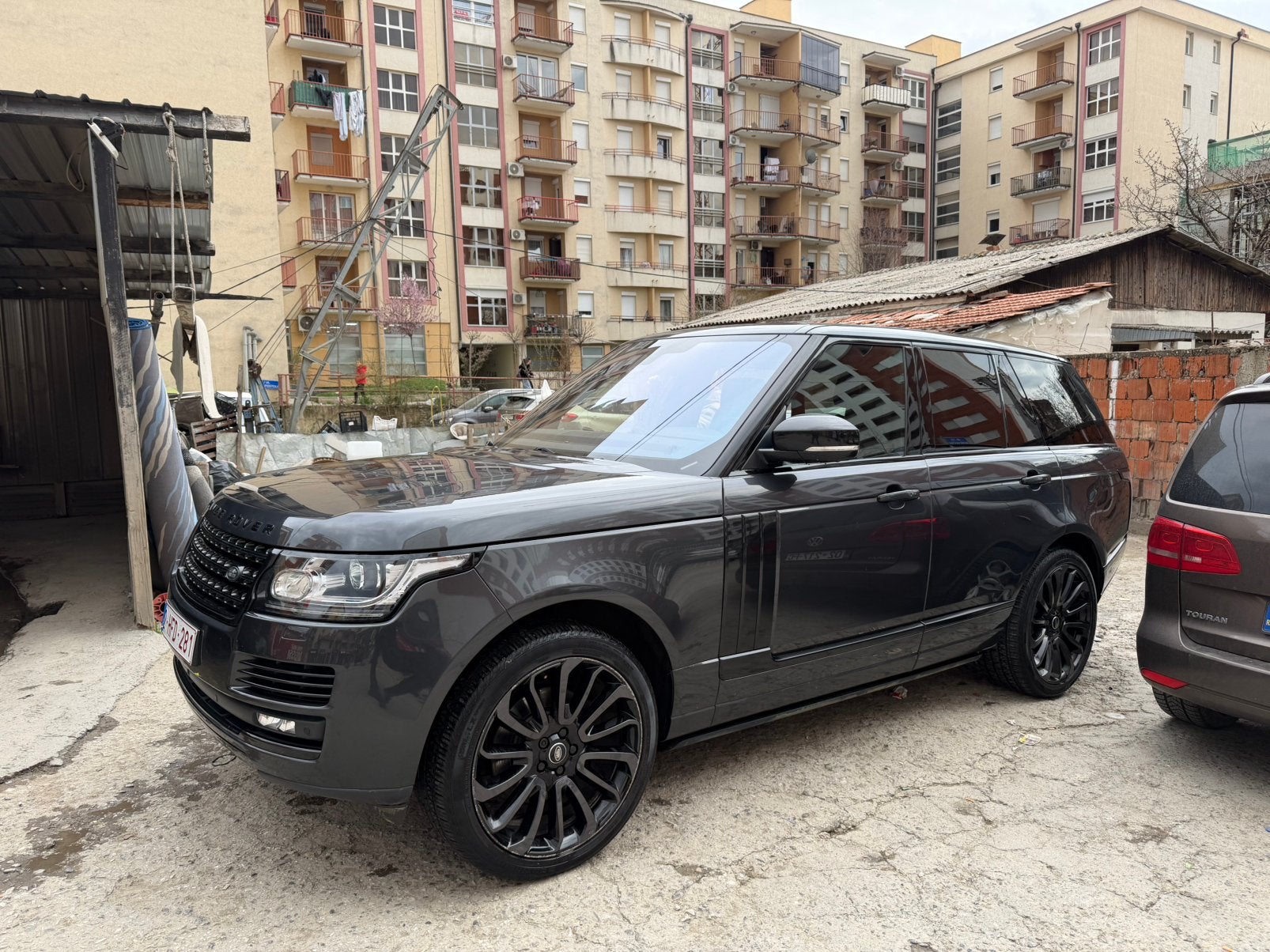 Range Rover Vogue 3.0D Autobiography in zeer goed staat, Autos, Cuir, Argent ou Gris, Achat, Euro 6