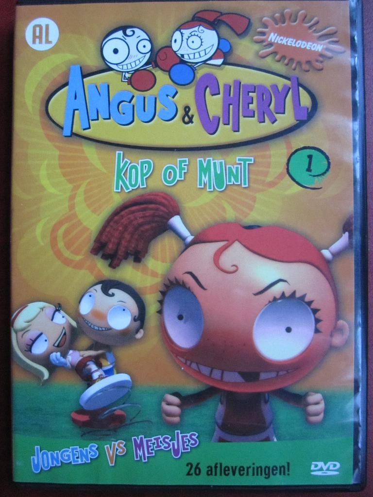 Angus & Cheryl Deel 1, Tekenfilm, Ophalen of Verzenden, Zo goed als nieuw, Alle leeftijden