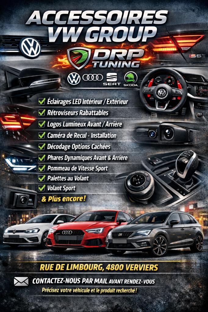 toute accessoires VW GROUPE, Autos : Pièces & Accessoires, Autres pièces automobiles, Audi, Neuf, Enlèvement