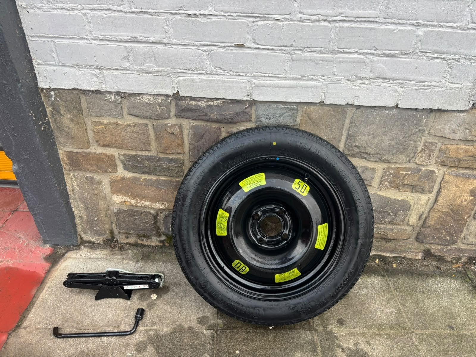 Roue de secours Peugeot, Citroen,Opel (125/85R16 99M) neuf, Autos : Pièces & Accessoires, Enlèvement, Neuf, Alfa Romeo