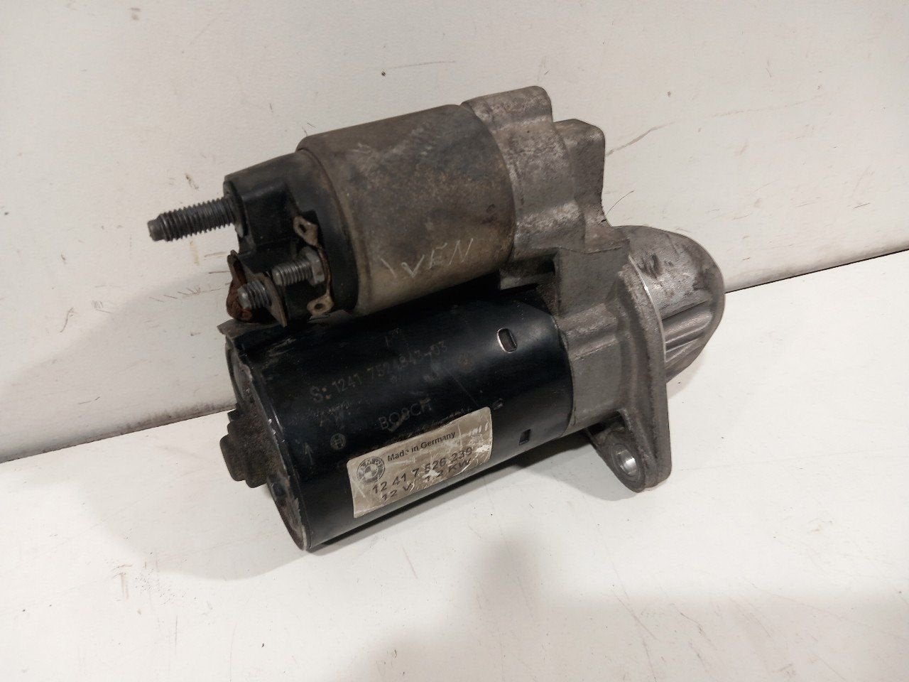 Startmotor BMW 1 serie, Auto-onderdelen, Onderdelen@venauto.nl, Van der Ven Autorecycling B.V., Gebruikt, Ettenseweg 76, 4706 PB Roosendaal, The Netherlands