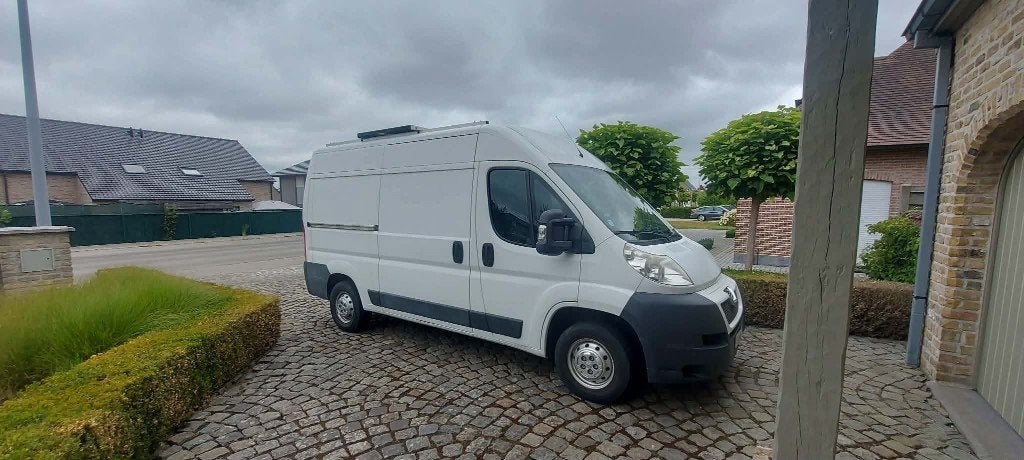 Peugeot boxer omgebouwd tot camper, Caravanes & Camping, Camping-cars, Particulier, Diesel, Jusqu'à 2
