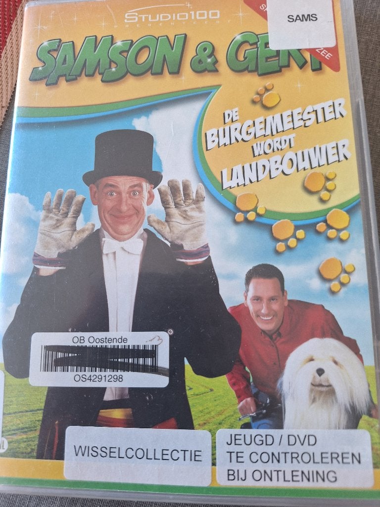 Samson & Gert, de burgemeester wordt landbouwer, CD & DVD, DVD | Enfants & Jeunesse, Enlèvement ou Envoi