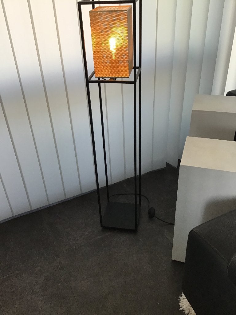 Staande lamp, Ophalen, Zo goed als nieuw, Metaal, 100 tot 150 cm