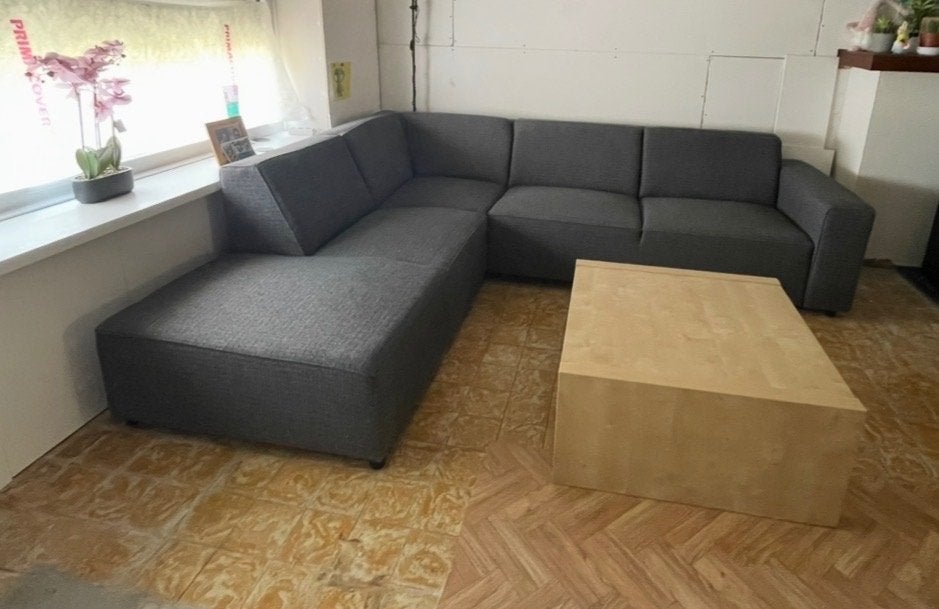 Zetel, Ophalen, 250 tot 300 cm, Gebruikt, Hoekbank