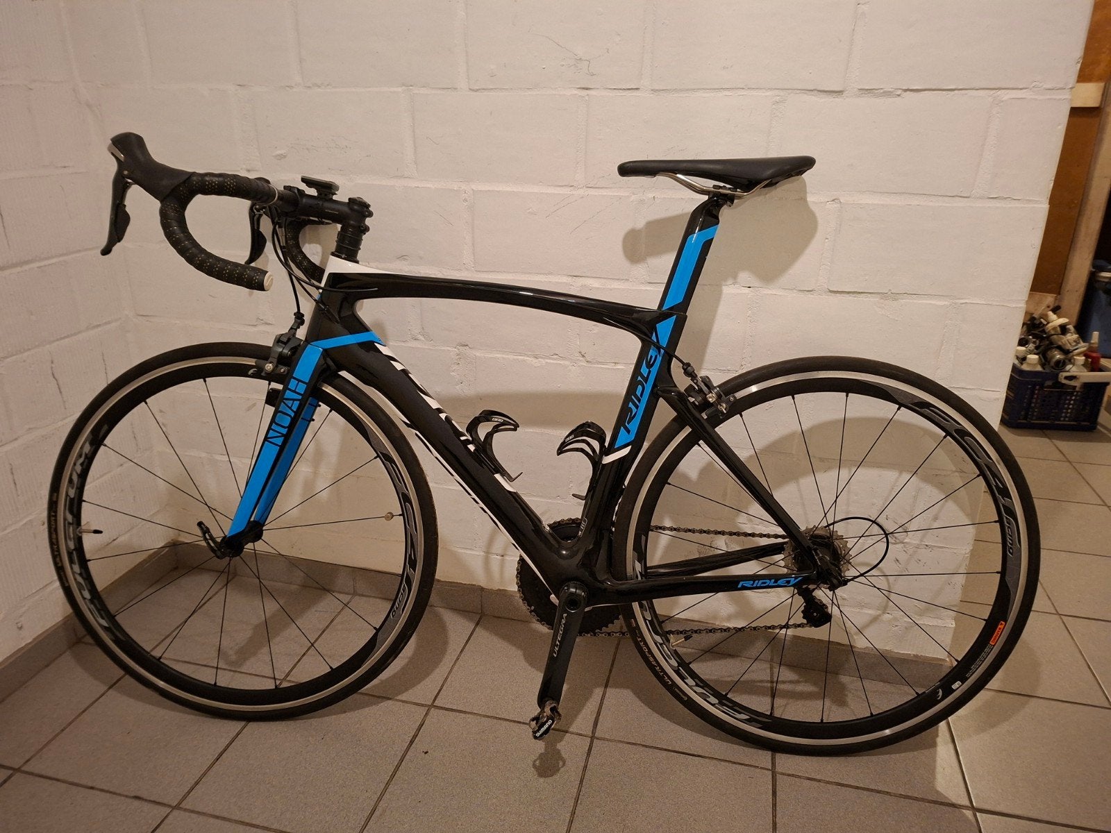 ridley noah carbon volledig ultegra 2×11 speed, Ophalen, Carbon, Zo goed als nieuw, Meer dan 20 versnellingen
