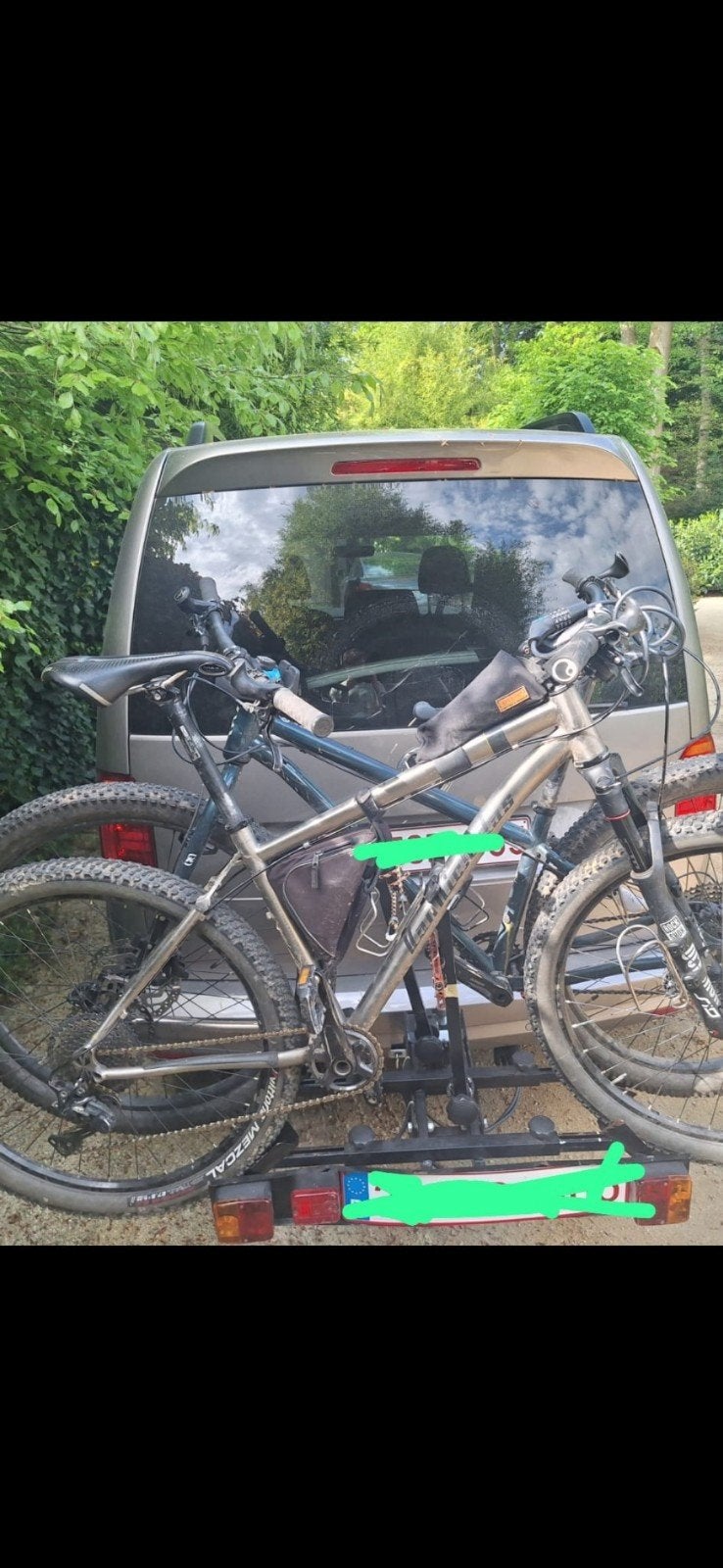 fietsenrek, Ophalen, Gebruikt