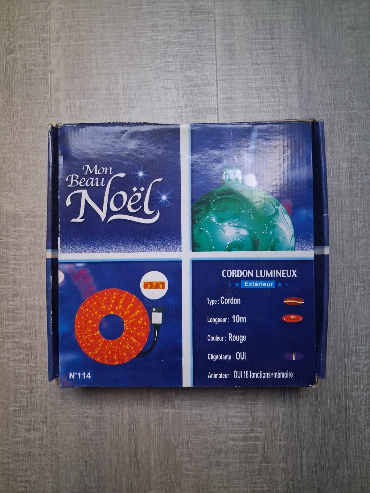 Guirlande de Noël, Enlèvement