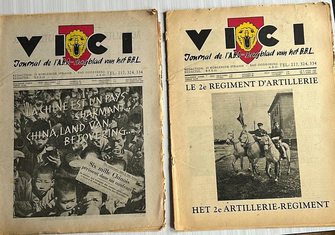 Journaux Anciens Vici ABO-BBL nº60 et nº56_1949 - Illustrés, Enlèvement, 1940 à 1960, Journal
